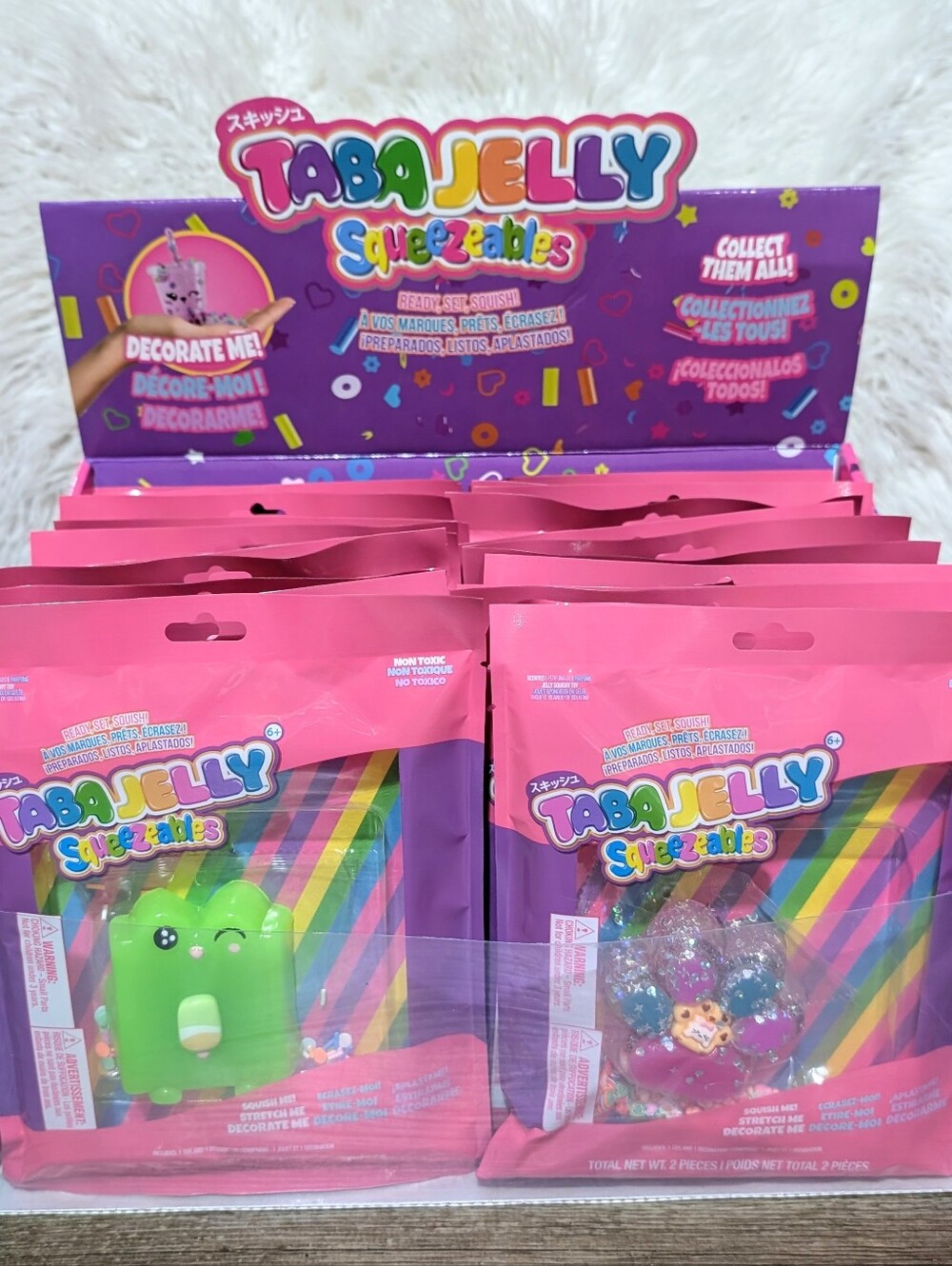 Custom Bundle Set of 3  DIY Taba Squishy JELLY SQUEEZABLES –Personalized Gift ✨